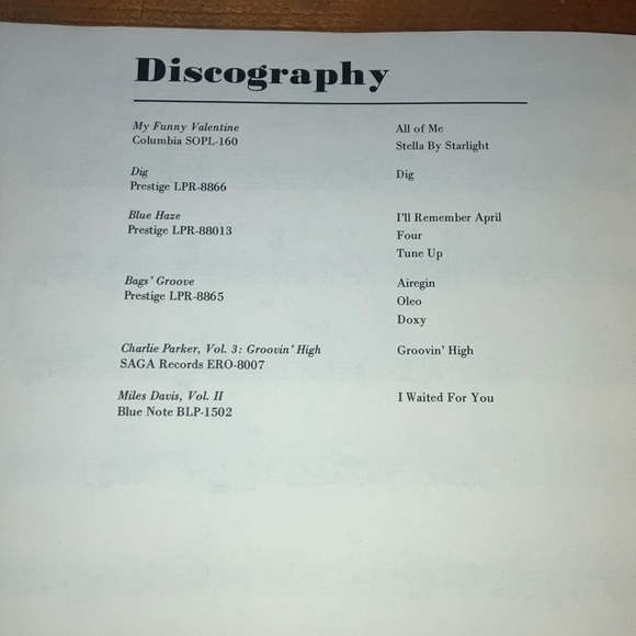 Vintage Miles Davis solos for Bb trumpet volume 89 Music for Millions Series - Picture 15 of 16